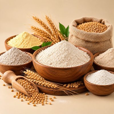 VilFresh wheat atta, ragi and other flours