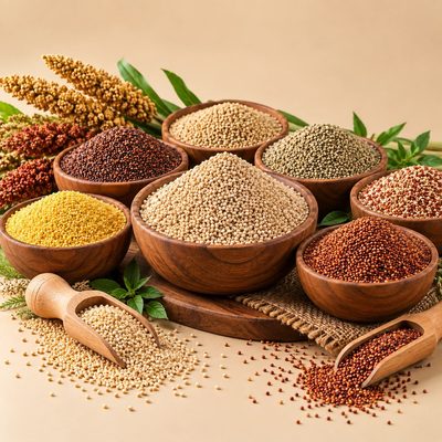 VilFresh ragi, foxtail and other millets