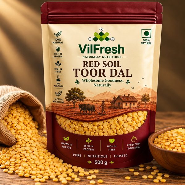 Red Soil Toor Dal